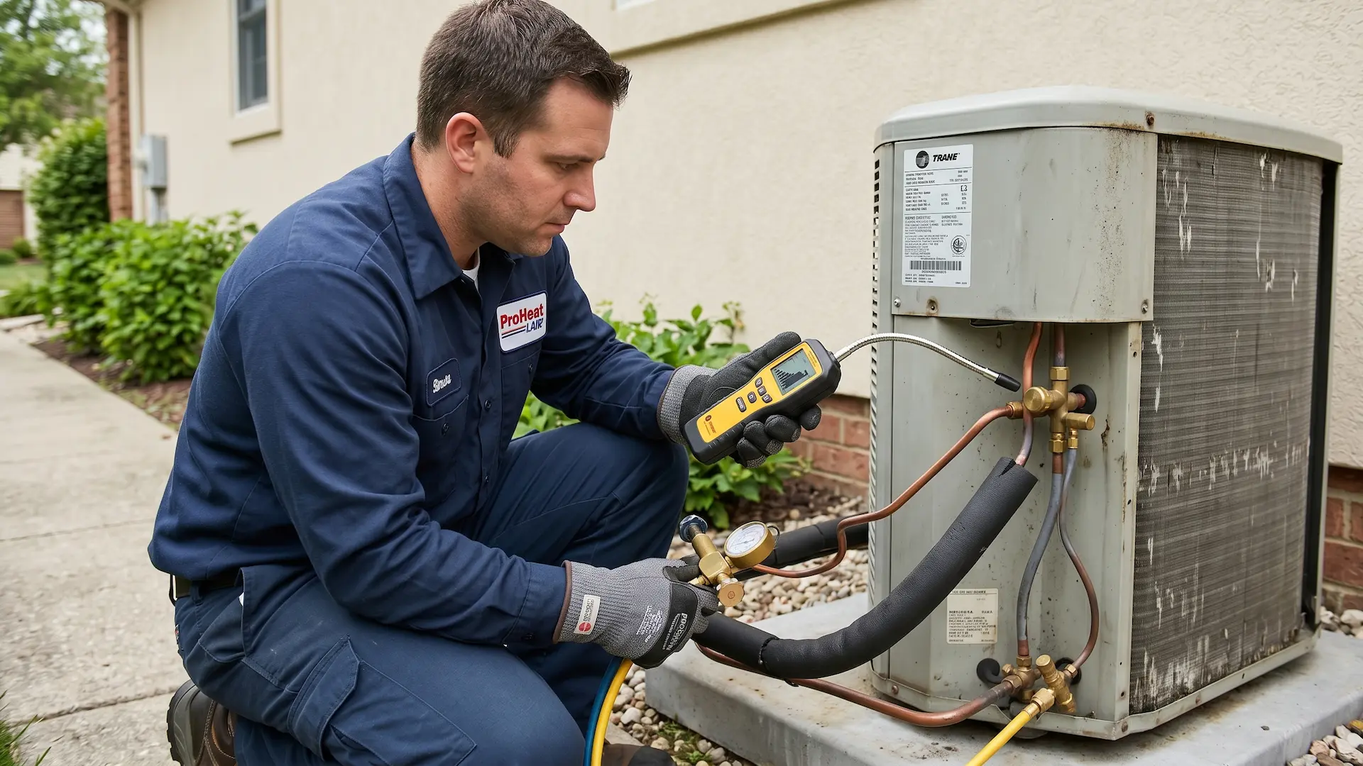 Remise à niveau F-Gas III — technicien climatisation en recherche de fuite fluide frigorigène